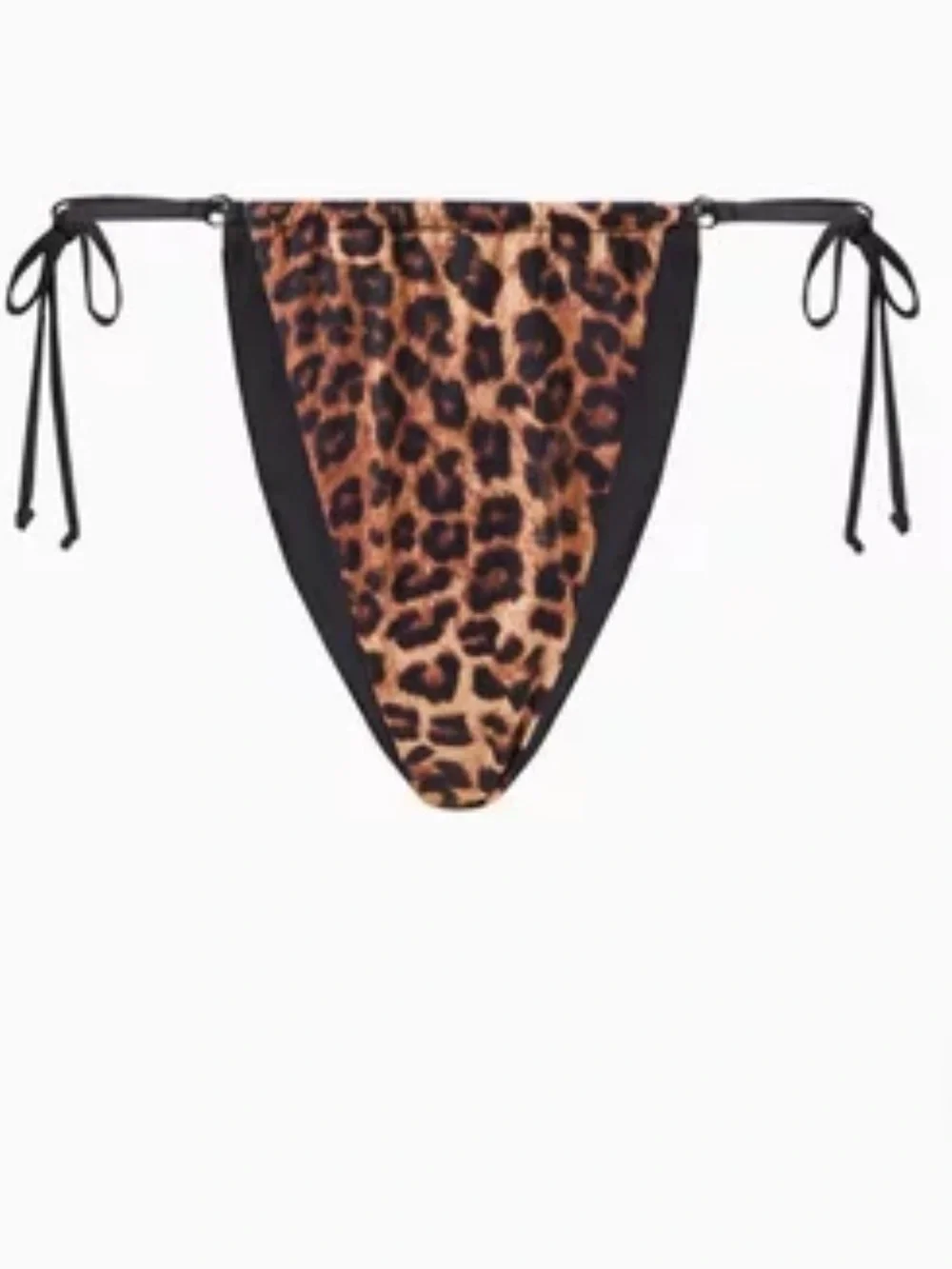 Good American Hi Hi Tanga reversible bikini Bottom in Nylon